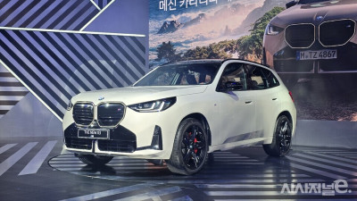 [시승기] 꽉찬 육각형 SUV ‘BMW 뉴 X3’