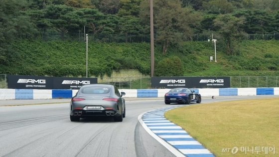 ‘AMG GT 63S 4도어 쿠페’는 메르세데스-AMG 최초의 '패밀리카'다. /사진=김남이 기자