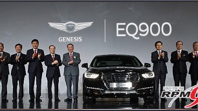 [시승기]  드라이버 마음 흔든 `EQ900 3.3 터보 GDi`