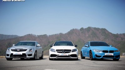 [시승기] ATS-V vs C63 AMG vs M3