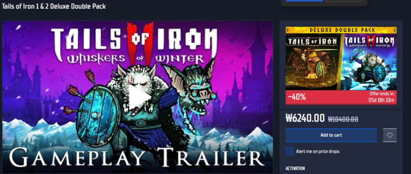 [게임S/W] [게이머즈게이트] 테일즈 오브 아이언 디럭스 합본 / 6240원_1.png