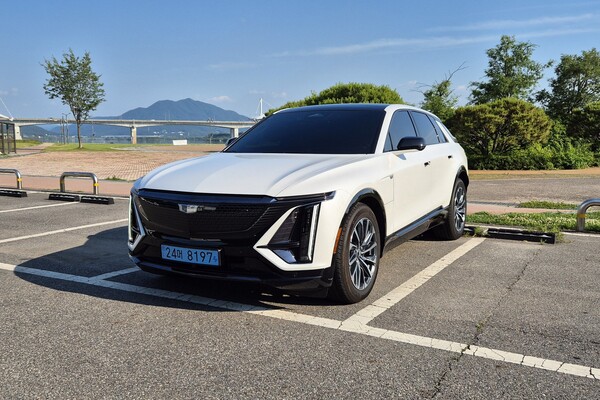 캐딜락 대형 전기 CUV 리릭. / 사진=최동훈 기자