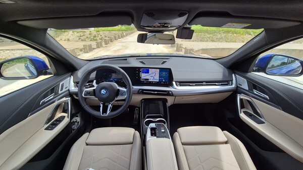 iX2의 1열 전경. / 사진=최동훈 기자