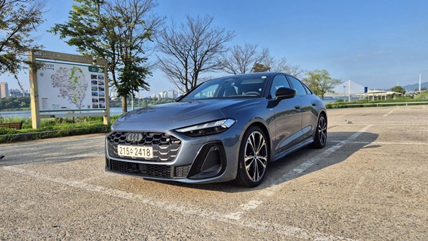 아우디의 중형 가솔린 세단 A5 40 TFSI 콰트로. / 사진=최동훈 기자