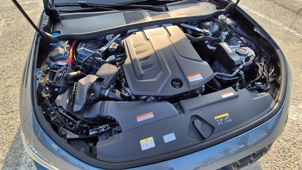 A5의 엔진룸. / 사진=최동훈 기자