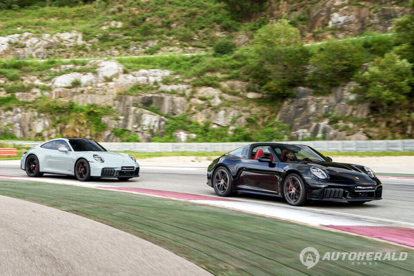 T-하이브리드 시스템의 911 카레라 4 GTS는 서킷에서 강력한 성능을 유감없이 발휘했다(출처: 포르쉐)