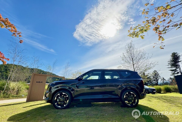 기아 EV5. 전기차 전용 플랫폼 E-GMP를 바탕으로 탄생한 다섯 번째 모델이다. (김흥식 기자)