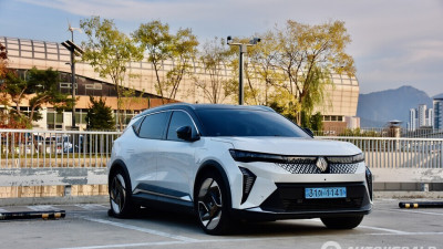 [시승기] 르노 세닉 E-Tech, 5단계 회생 제동으로 상식을 벗어난 전비