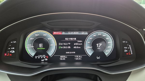 A7 55 TFSI e 콰트로 프리미엄의 . / 사진=최동훈 기자